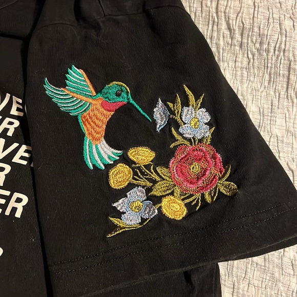 Vintage Profound Aesthetic t-shirt with embroidered sleeves size S - Picture 4 of 7